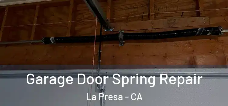 Garage Door Spring Repair La Presa - CA