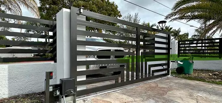 Automatic Driveway Gate Installation La Presa