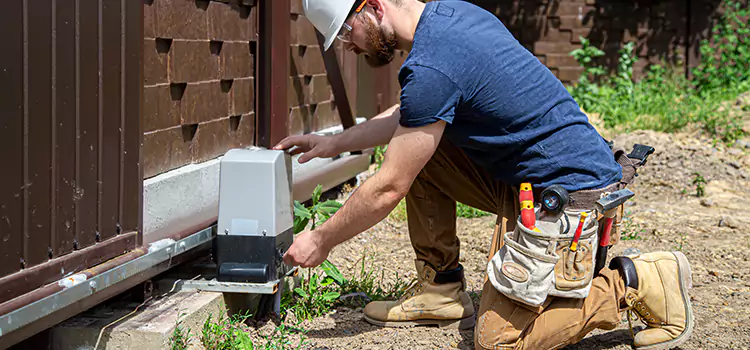 Electric Driveway Gate Installation La Presa