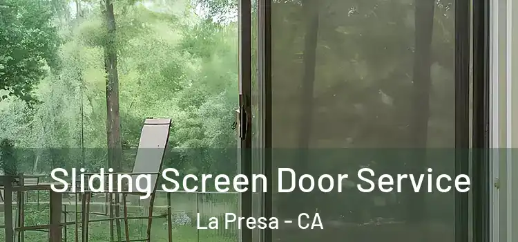  Sliding Screen Door Service La Presa - CA