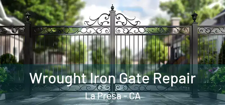 Wrought Iron Gate Repair La Presa - CA